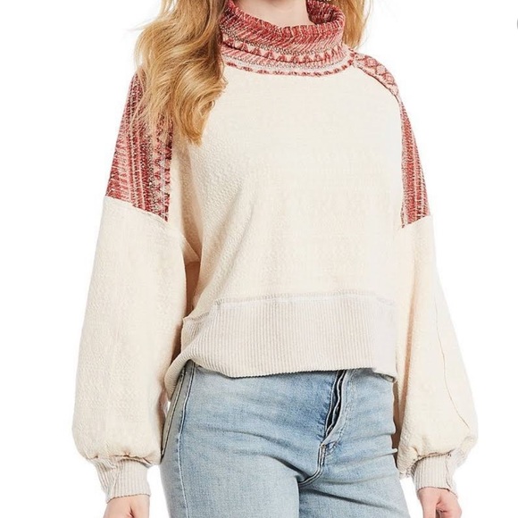 Free People At The Lodge sweater - Picture 2 of 12